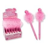 Breast Cancer Awareness Light up Pink Ribbon Bobble Pen