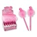 Breast Cancer Awareness Light up Pink Ribbon Bobble Pen