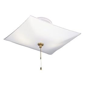Westinghouse #66200 2 Light SQ Ceiling Fixture