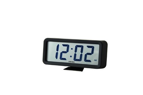 Cover image : SEIKO STANDARD/セイコースタンダードデジタルクロック電波修正機能付き　SQ677K(ブラック)
