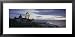 Building Lit Up at Dusk, Chateau Frontenac, Quebec City, Quebec, Canada Framed Art Poster Print by Panoramic Images, 31x15