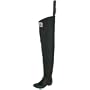 Hodgman Bantam Weight 2-ply Nylon / Rubber Hip Waders w/ Cleated Soles Green
