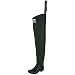 Hodgman® Bantam Weight 2-ply Nylon / Rubber Hip Waders w/ Cleated Soles Green