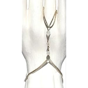 Buy Sterling Silver Moonstone Promise Bracelet by Anna Selena