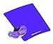 Fellowes Gliding Palm Support with Microban Protection, and Mouse Pad, Gel, Purple (9183401)