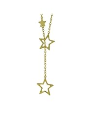 Cascading Stars Gold Vermeil Lariat