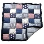 Patchworkdecke Baby Quilt Kuscheldeck...