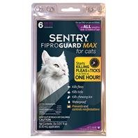 SENTRY FIPROGUARD MAX FOR CATS, Size: 6 MONTH (Catalog Category: Cat:FLEA AND TICK)