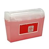 BEMIS BIOHAZARD SHARPS CONTAINER 3 QUART