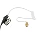 ExpertPower® 2-Wire Covert FBI Earpiece PTT Mic Headset Compatible with Motorola MOTOTRBO XiR E8600 XiR E8608