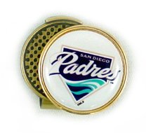 San Diego Padres Hat Clip & Golf Ball Marker