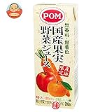 ���Ђ߈��� POM(�|��) ���Y�ʎ���؃W���[�X200ml���p�b�N�~24(12�~2)�{��