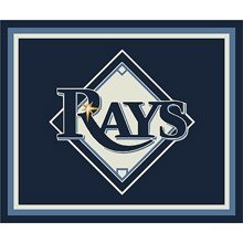 Tampa Bay Devil Rays 5 4" x 7 8" Team Spirit Area Rug