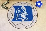 NCAA DUKE BLUE DEVILS SOCCER SHAPED DOOR MAT RUG