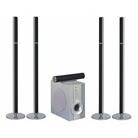 Acoustic Solutions 5.1 Home Cinema System w. Floor standing speakers