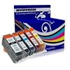 Canon CLI-521 Set + PGI-520BK de 5 cartouches d'encre compatibles pour Canon Pixma IP3600 IP4600 IP4700 MP540 MP540X MP550 MP560 MP620 MP620B MP630 MP640 MP980 MP990 MX860 MX870 PGI-520BK CLI-521BK CLI-521C CLI-521M CLI-521Y