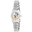 Disney Women's MCK807 Mickey Mouse Silvertone Classic Bracelet Watch