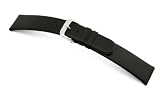 RIOS1931 Classic Black Cow Leather Watch Strap - small - 8 mm