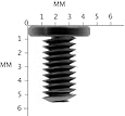 24 Pack of Black Zinc Laptop Hard Drive Screws Size M2.5x5MM \ PM2.5X5.0 \ M2.5X5L This screw is the most common screw used on nearly all Dell notebooks, Inspiron, Latitude,Vostro, Studio,Xps Alienware and many other makes..LaptopScrewsDirect