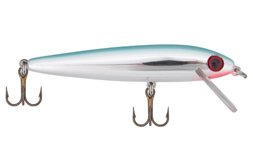 Rebel Minnow Lure (Silver Blue - 1 5 8-Inch)