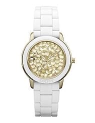 DKNY 3-Hand Pave Crystal Dial Womens watch #NY8666