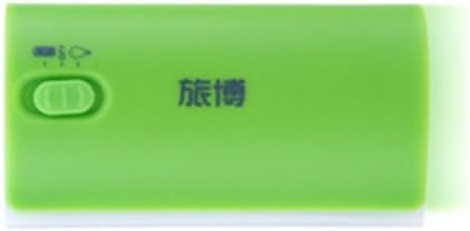 FlyingBee 5600mAh Portable Charger with USB External Battery Power PackPortable Charger Backup External Battery Power Pack with LED Flashlight for iPhone 5S, 5C, 5, 4S, 4, iPad Mini Retina, iPod (Apple Adapters Not Included), Samsung Galaxy S5, S4, S3, S2, Note 3, Note 2 and Most Other Android Smart Phones, Gopro Cameras, PS Vita and More Other Devices by Poweradd-green