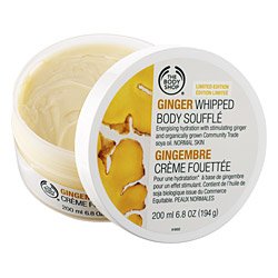 Body Shop Ginger Whipped Body Souffle' 6.8 Oz.