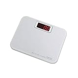 DRETEC ビッグLED体重計 ホワイト BS-116WT