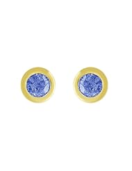 14k Gold Baby Earrings with CZ