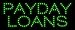 Payday Loans Budget LED Sign