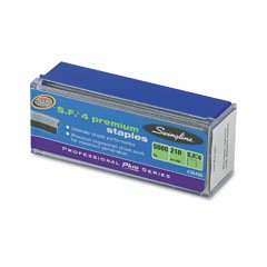 S.F. 4 Premium Staples, 1 4 Leg, 210 Full Strip, 5000 Box SWI35450