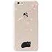 iPhone 6S Case, SwiftBox Cute Cartoon Case for iPhone 6 4.7 inch + 0.3mm Tempered Glass Screen Protector + Owl Phone Strap (Cherry Blossom and Black Cat)
