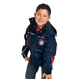 Produkt-Bild: FC Bayern Regenjacke Logo Kids Gr. 128 Allzweckjacke Kinder Fanartikel