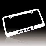 Mazda 3 Chrome License Frame