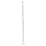 5 Foot Christmas Wire Photo and Card Holder