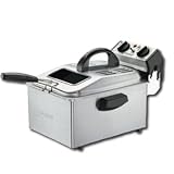 Waring Pro DF250 1800-Watt 2-1/5-Pound-Capacity Deep Fryer, Brushed Stainless