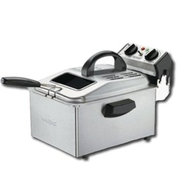 Waring DF250 1800-Watt 2-1/5-Pound-Capacity Brushed Stainless