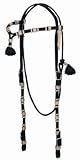 Vaquero Headstall - Horse Black/Tan