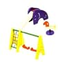 Pintoy: "Playground Play Toy Set" Dollhouse Furniture Wooden Accessory Set compatible with Doll Houses from Pintoy, Plan Toys, etc.