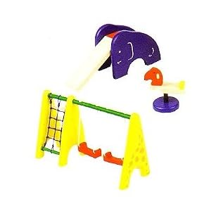 Pintoy Dolls House Wooden Accessory set - Playground