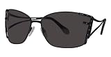 Fendi - FENDI FS413 001 BLACK METAL SUNGLASSES