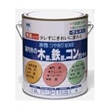 ニッペ ホームペイント 多用途塗料 水性つやありEXE 1.6L 25・コバルトブルー