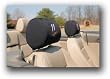 Denny Hamlin Headrest Cover Set Of 2 - NASCAR