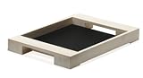 Legnoart TIME SQUARE Tray, Natural Bamboo, Large, Designed by Bjorn Blisse