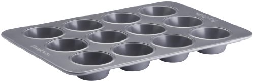 BonJour Bakeware Commercial Nonstick 12-Cup Muffin and Cupcake Pan