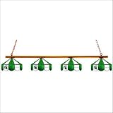 Wave 7 MSU-480 Michigan State University 4 Light Pool Table Light