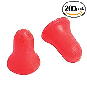 RTSMAX1 - Pre-shaped Ear Plugs,Uncorded,Soil Resistant,200/BX,Pink