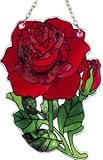 Red Rose Sun Catcher