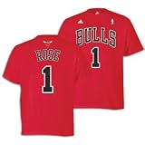 31q44eRW7uL. SL160  Bulls   adidas NBA Player Name & Number Tee   Big Kids   Rose, Derrick