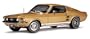 1967 Ford Mustang GT390 1/18 Gold